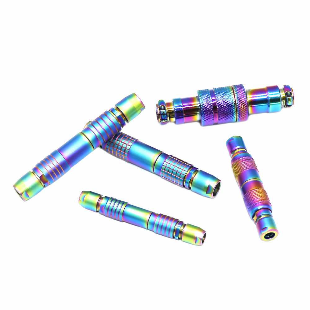 Lemo Ring OB 0B 1B YC8 aviateur 4 broches prise FGG PHG pour clavier USB enroulé Type C Micro câble Audio push-pull autobloquant