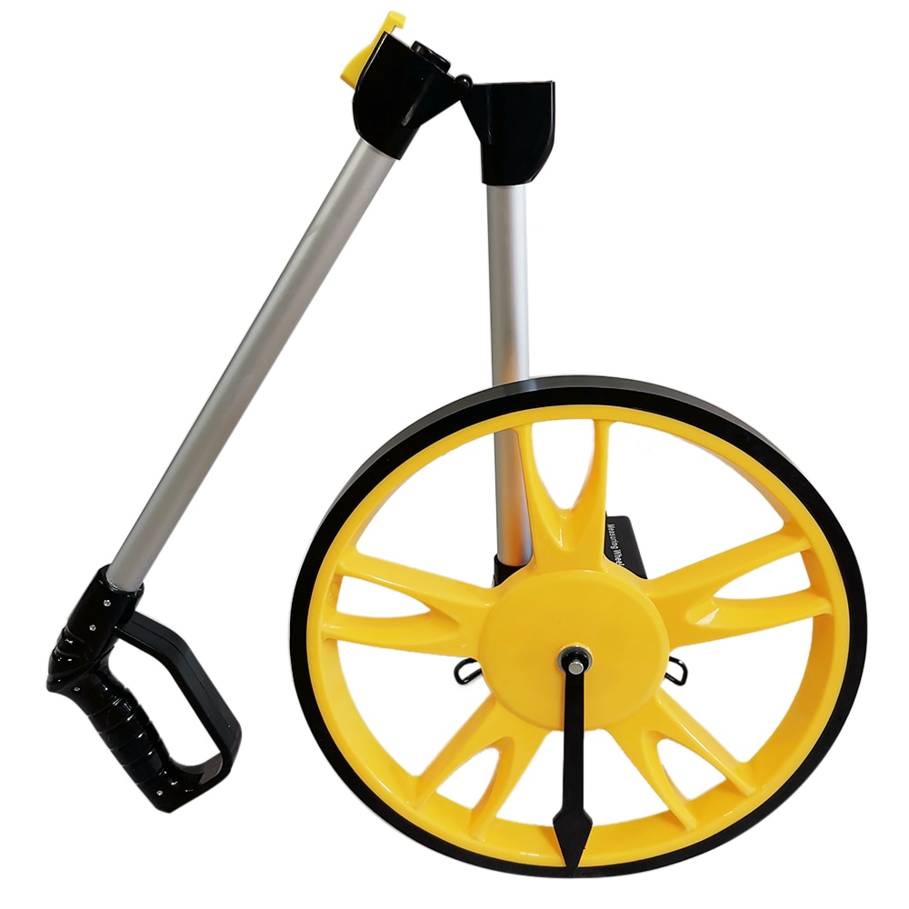 Walking rangefinder Collapsible Mechanical Distance Measuring Wheel Handheld Wheel Range Finder Distance Measuring Tool Machine
