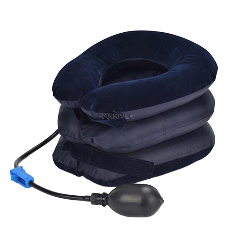 ! Cervical traction apparatus with inflatable neck neck stretcher health care toolsRelax tensions ease fatigue massage neck