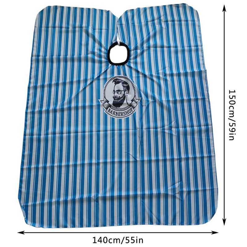 Capas de peluquería de 140x150CM, capa impermeable para corte de pelo, capa para peluquería