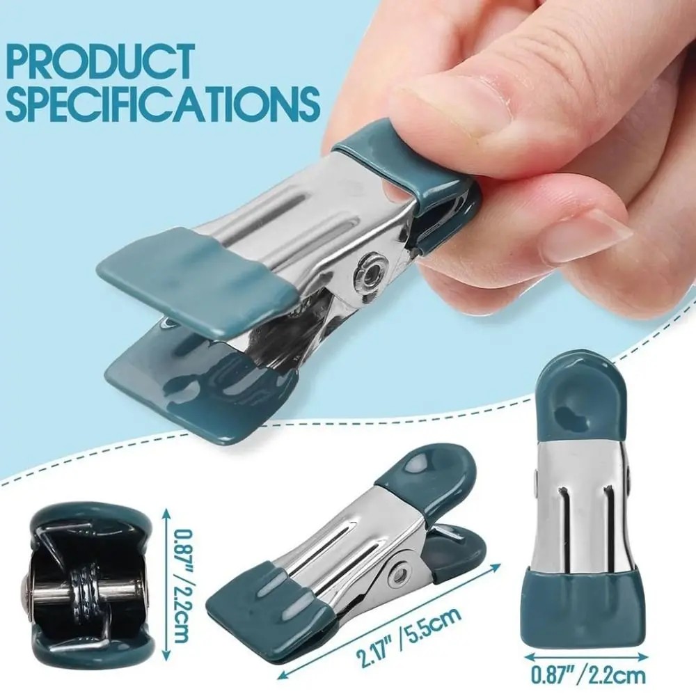 ​ Edelstahl Wäscheklammern Wäsche Wäscheklammern Mit Haken Hosen Kleiderbügel Tragbare Hängende Kleidung Clips Schrank Kleidung Organizer