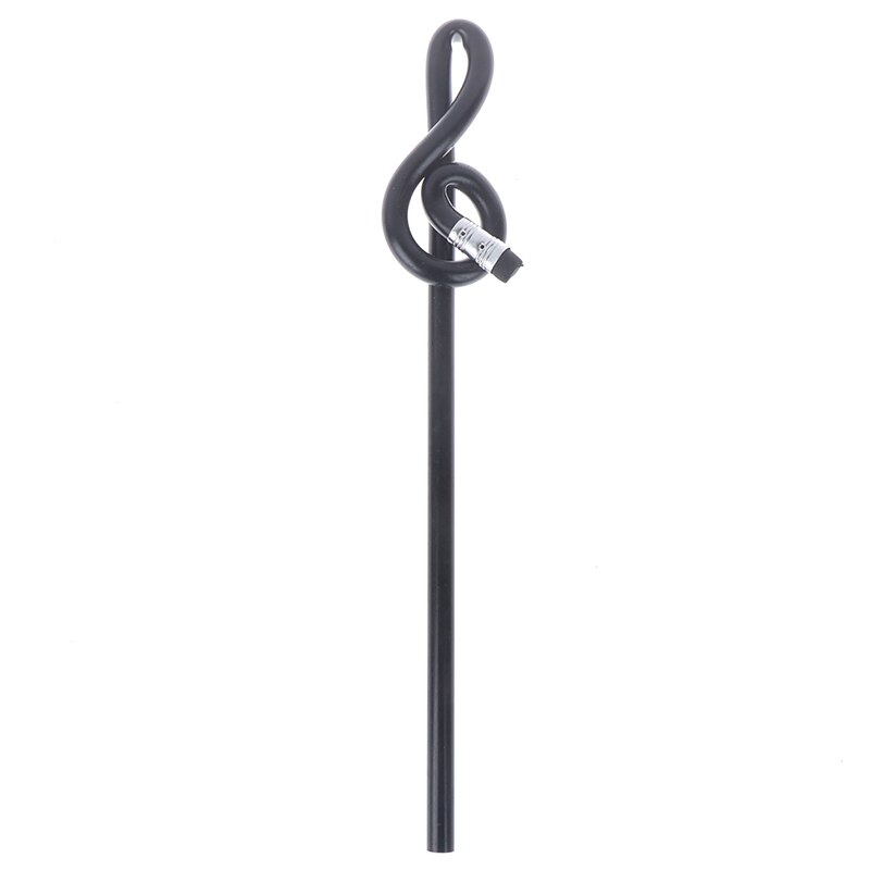 1Pc Potlood Multi Kleur Muzieknoot Potlood Decoratie Potlood School/Kantoorbenodigdheden Muzikant: Black