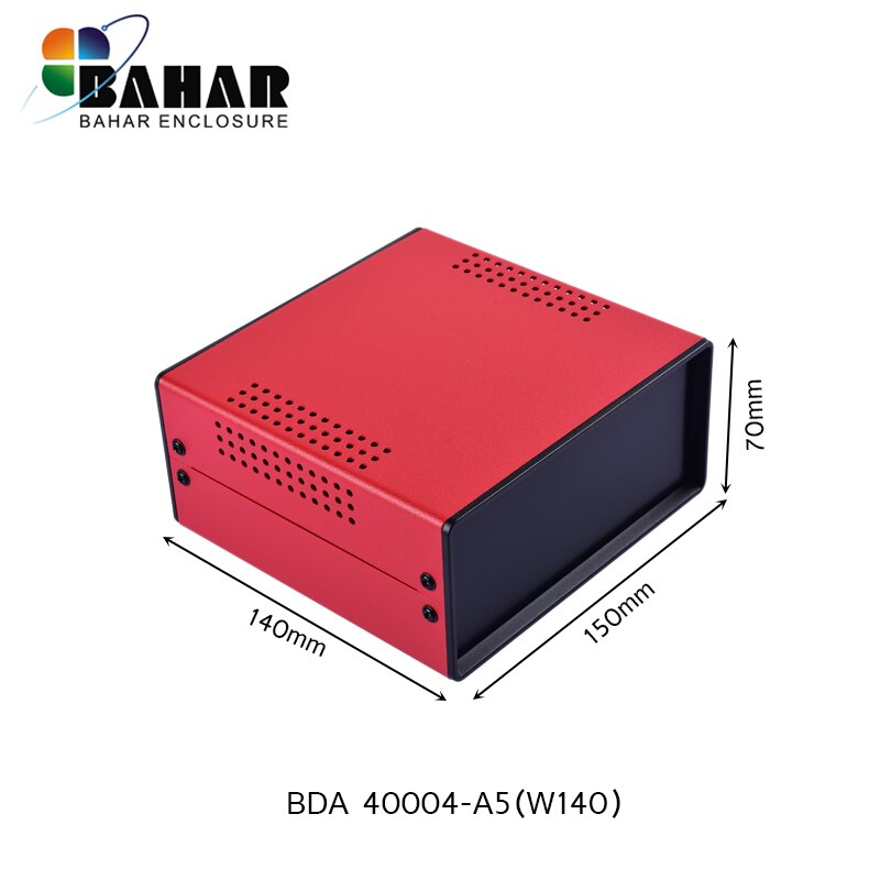 BAHAR 150*140*70mm Iron housing for electronics diy instrument case project case iron electric junction box BDA 40004(W140)
