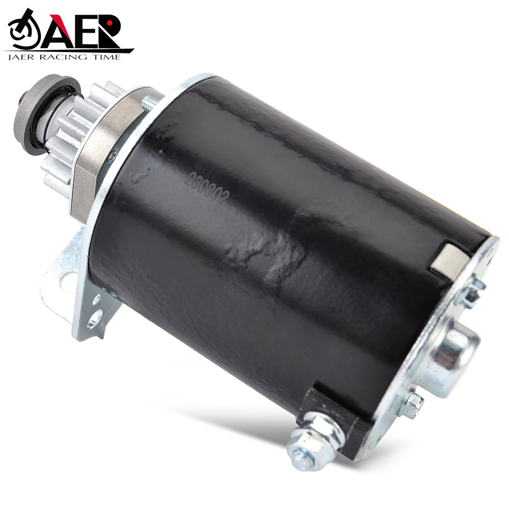 Starter Motor Starting for Briggs & Stratton 14.5 16 16.5 17 17.5 18 18.5 14 Teeth 593934 5777 for Cub Cadet 1170 RZT17 Rzt22