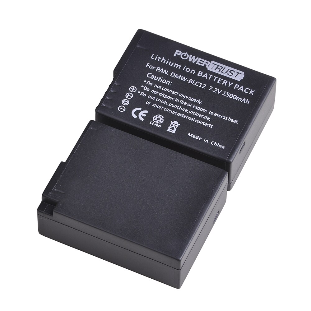 DMW-BLC12 DMW-BLC12E DMW-BLC12PP Battery and LED Charger for Panasonic Lumix DMC-G85 DMC-FZ200 DMC-FZ1000 DMC-G5 DMC-G6 G7 GH2