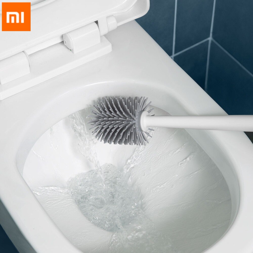 Xiaomi Mijia YJ Floor-standing Set with Base Toilet Cleaning Tool Long Bathroom Brush Toilet Brushes for Toilet WC Accessories