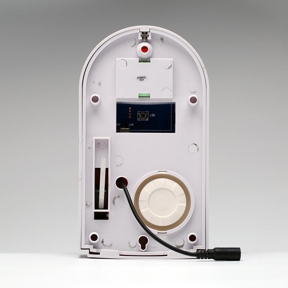Høj-trådløs 120db blinkende sirene sensor fungerer indendørs til hjemmets sikkerhed gsm alarmsystem
