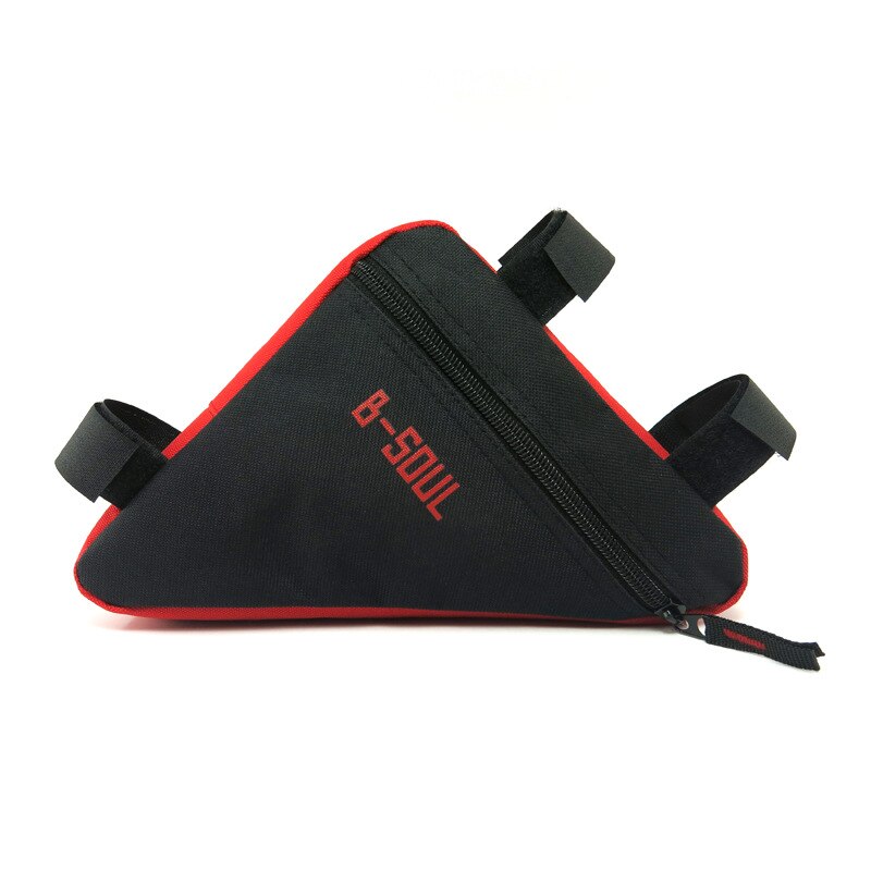 Waterdichte Fiets Rijden Driehoek Tas Voor Tube Frame Bag Outdoor Mountainbike Driehoek Zak Fietsaccessoires Zadeltas: Red