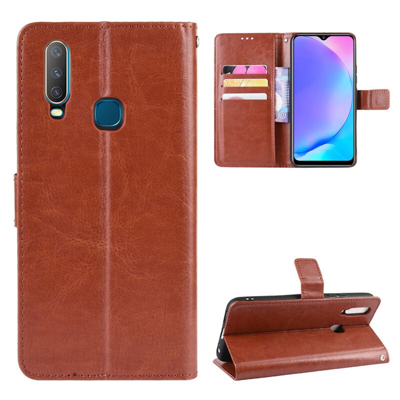 VIVO Y11 Case For VIVOY11 Case Wallet PU Leather Protective Phone Case On VIVO Y11 Y 11 Y12 Y15 Y17 VIVOY11 Case Flip Cover