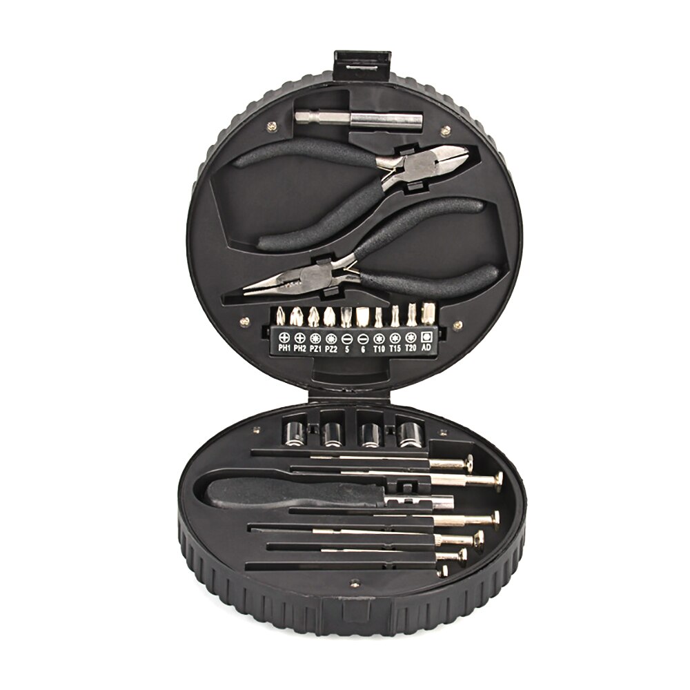 24 Piece Set Socket Wrench Set Hand Tools Combination Tool For Car Bike Repair Instruments Sockets Set Ratchet Wrenches: B