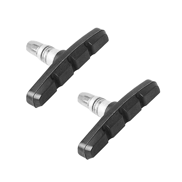 Bloque de freno de goma duradera para bicicleta de montaña, pastillas de freno en V, sistema de frenos en V ligero, 1-6 piezas