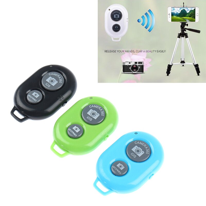Bluetooth Remote Control Button Wireless Controller Self-Timer Camera Stick Shutter Release Phone Monopod Selfie for ios