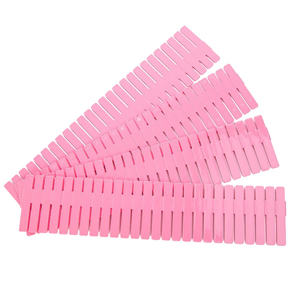 4 stk gør-det-selv-plastik-husholdningsskuffehylder organiser skillevæg opbevaring til tørklæder skabsundertøj makeupstrømper stationære