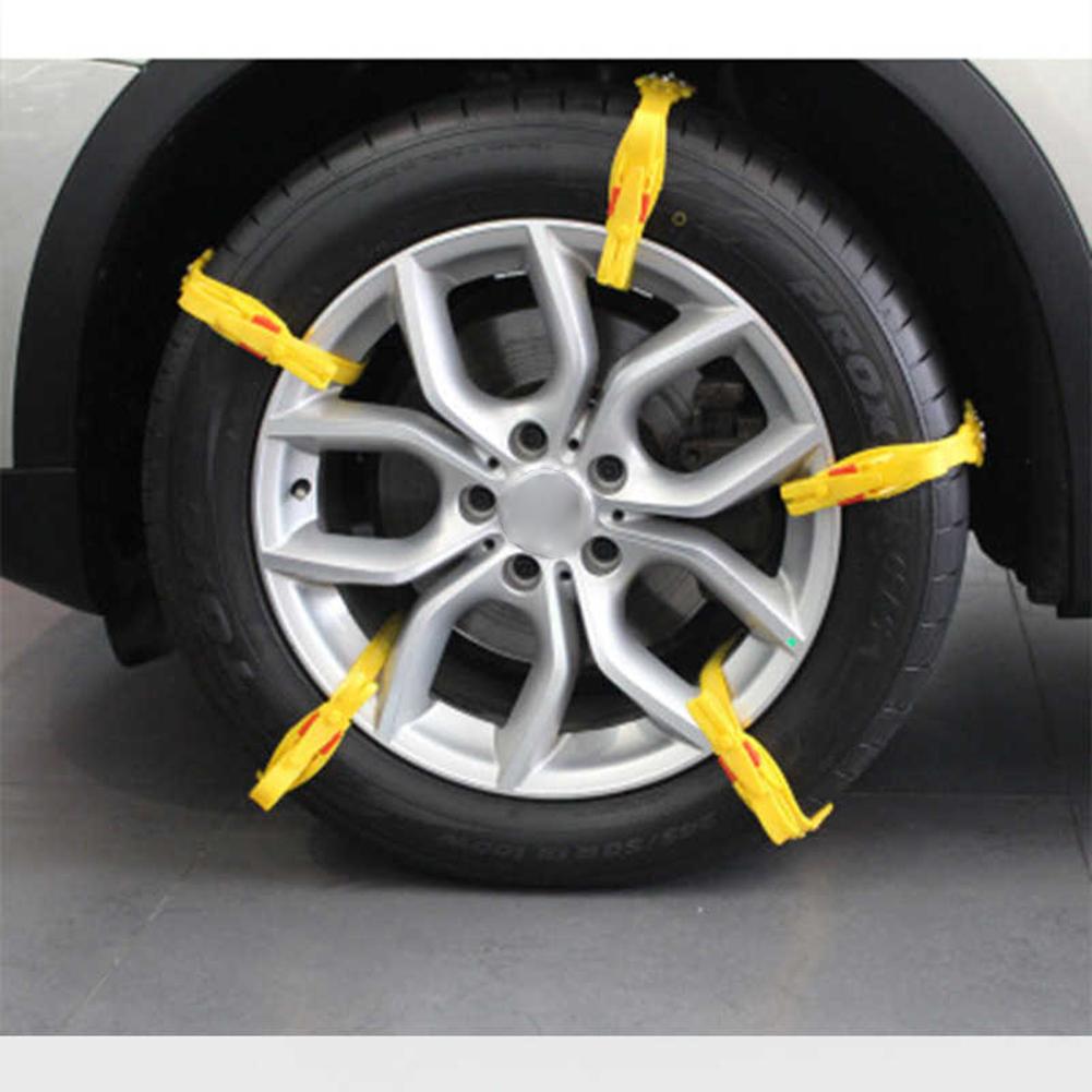 Cadenas de nieve gruesas universales para coche, neumáticos de emergencia para ARENA y nieve, antideslizantes, cadena de seguridad, 1 Uds.