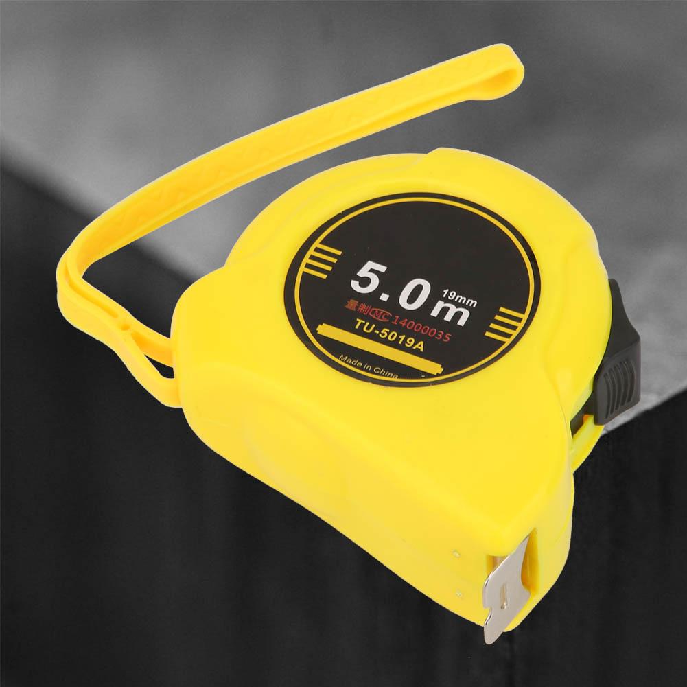 TU-5019A 5m Stainless Steel Measuring Tapes Rulers for Construction Masonry Carpentry Tape Measure