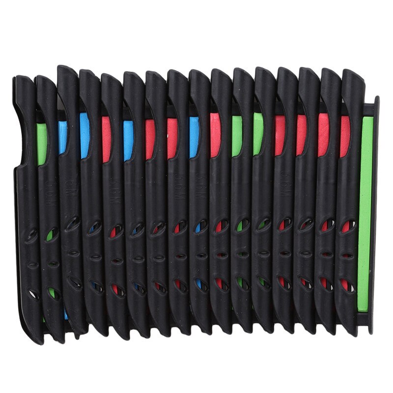 50 unids/set, placa de bobinado para pesca, soporte de línea, caña de pescar, rodillo de línea conveniente, herramientas portátiles para caja de pesca: 3.6M