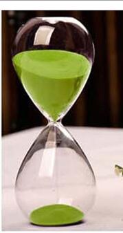 Creatieve Zand Klok Zandloper Timer Klok Zandloper Thee Timers Craft Als Delicate Home Decoraties 5/10/30/60Min: Green / 10 min
