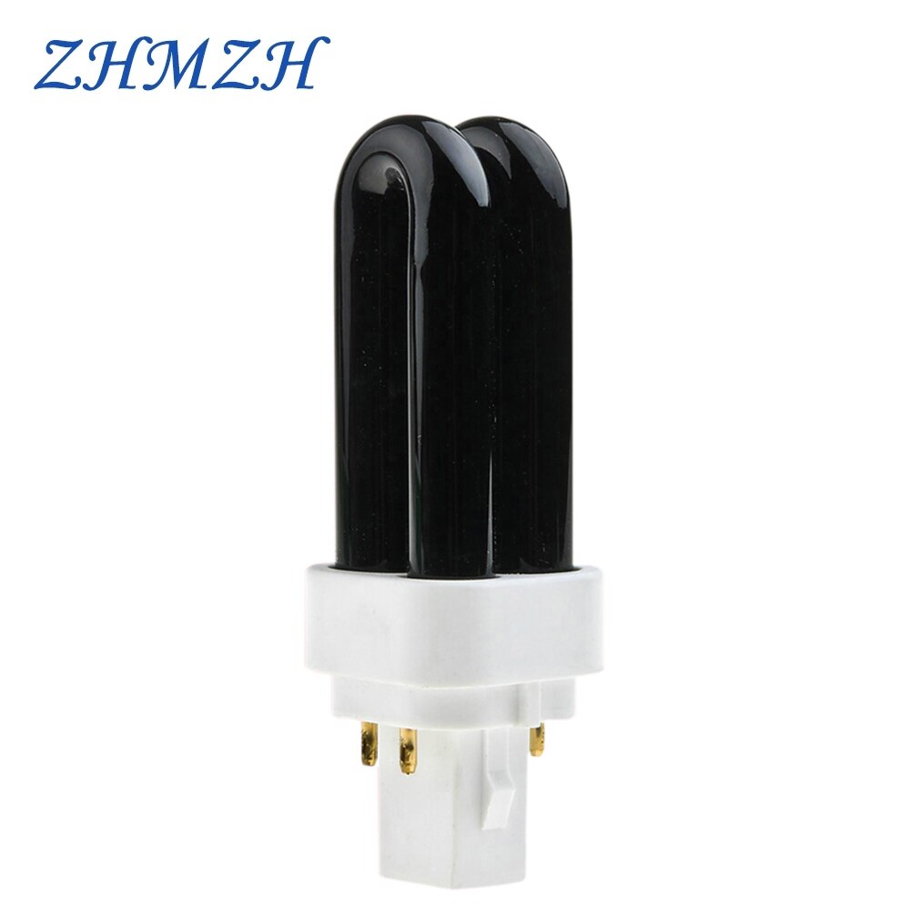 Muggen Killer UV Lamp 4 Pins 365nm Ultraviolet Licht Reserve Muggen Lamp Buis U-vormige Bug Zapper Blacklight 7W 220V