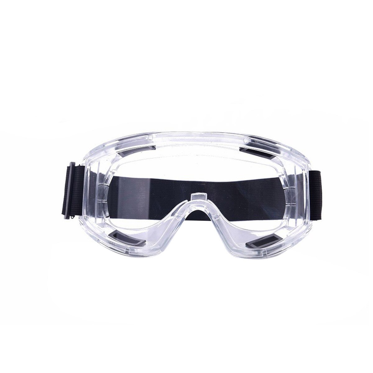 Sikkerhedsbriller briller øjenbeskyttelse arbejde lab anti støv klar linse: -en