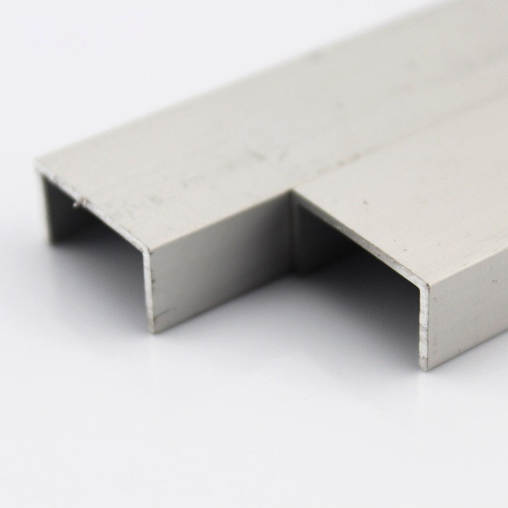 U-shaped aluminum DIY remote control car frame homemade model robot mechanical structure slot aluminum handmade