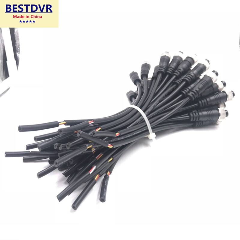 Automotive camera Aviation female connector All copper mdvr interface Truck camera Aviation connector cables Aviation Female