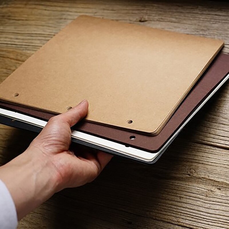 10pcs Inner Pages Loose-Leaf Graffiti Album Photo Hand-Painted DIY Photo Album Inner Page For Baby Children Wedding Lover Family