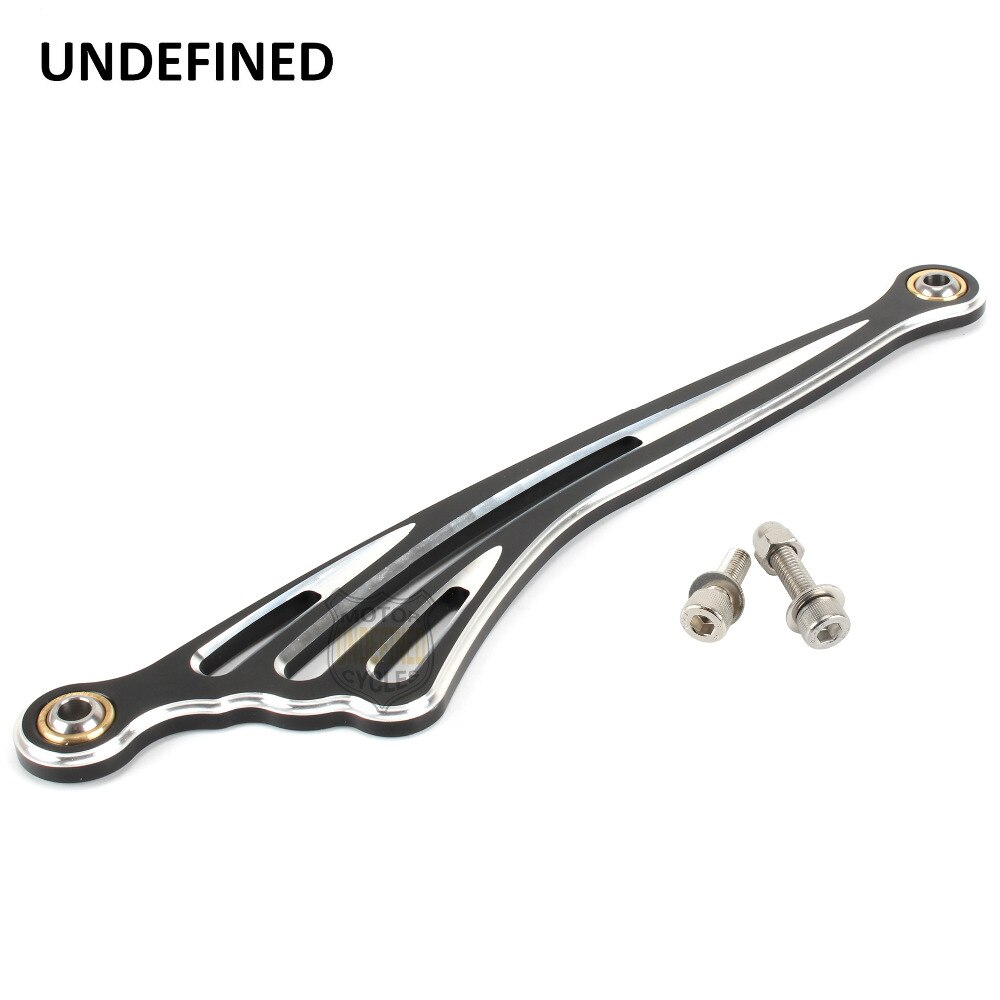 Black Motorcycle Gear Shift Linkage CNC Aluminum Cut Wing For Harley Touring FLHR FLHT FLTC CVO Breakout Fatboy 1986