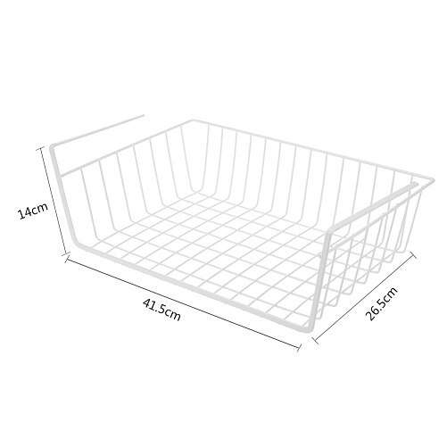 Jern opbevaringskurv kunst smedede opbevaringskurv desktop badeværelse organisator holder hjem diverse container panier de rangement: Grøn