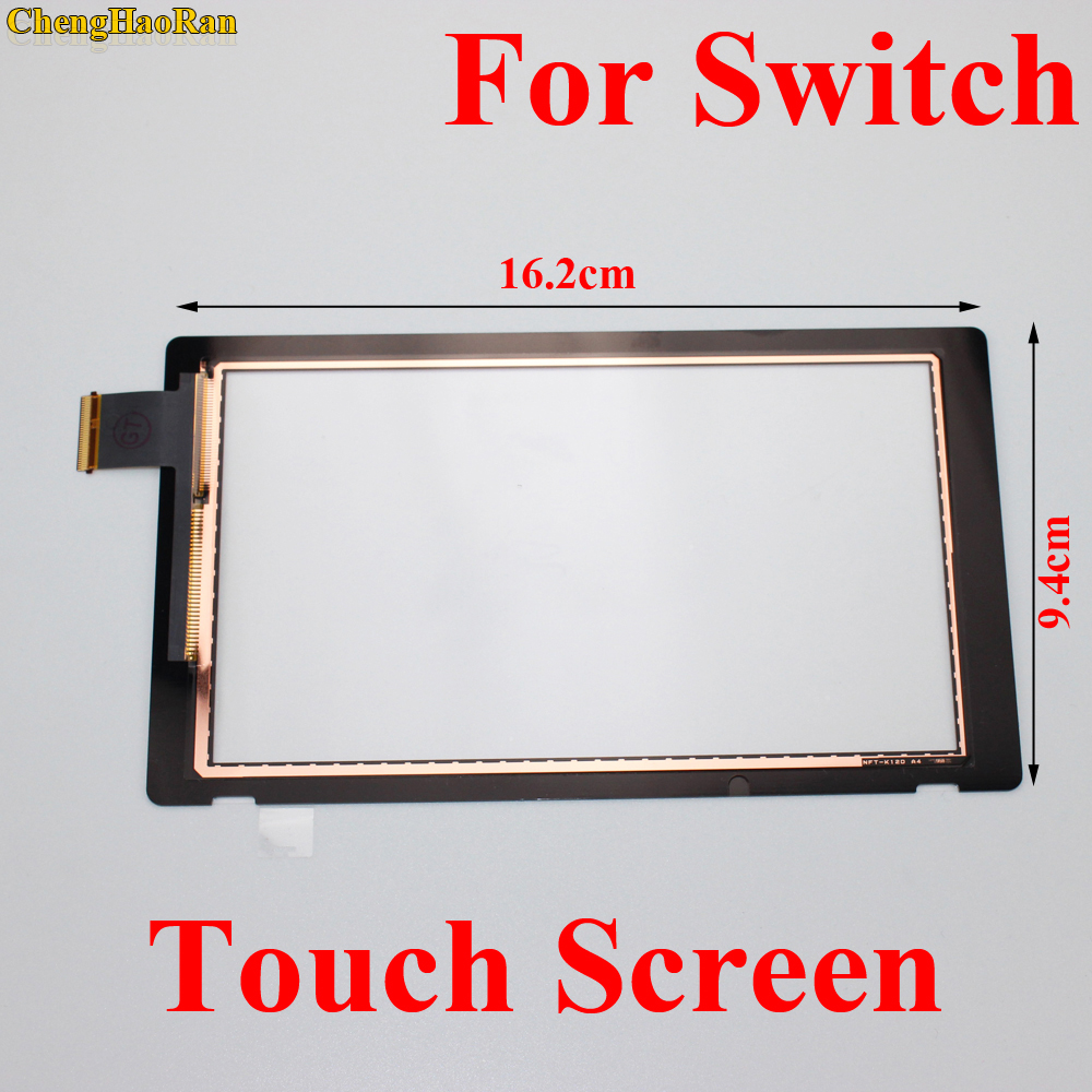 Lcd berøringsskærm digitizer glas udskiftning panel display til nintendo switch konsol