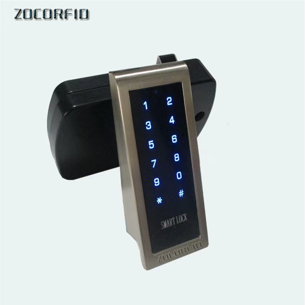 metal case 13.56MHZ NFC & Password Door Lock Electronic Password Cabinet Smart Lock Locker Hotel Lock File Lock