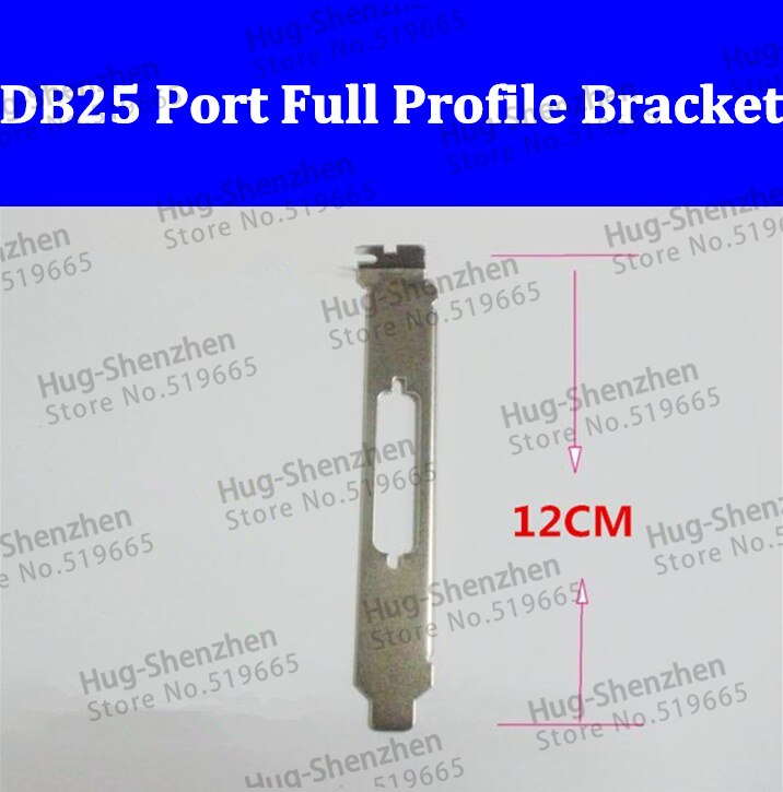 DB25 LPT Parallel Port PCI PCI-E Full Profile Bracket 50pcs/lot