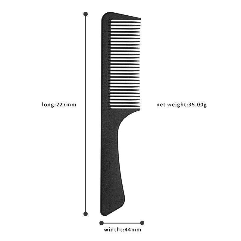 Tony Comb-peine de cola puntiaguda para mujer, peine de pelo largo para el hogar, peluquería, corte de pelo, antidensidad peine de dientes, electricidad estática: 03