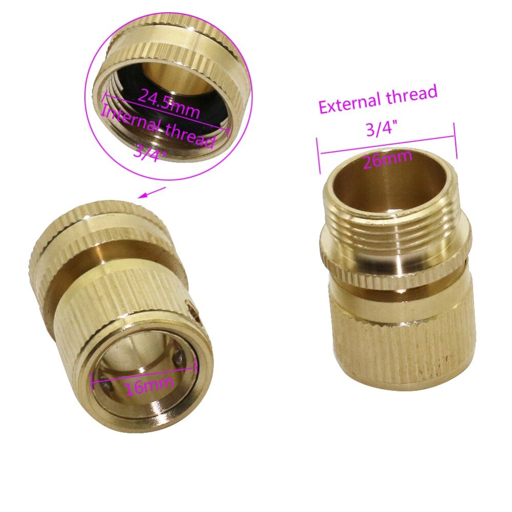 Kupfer 3/4 &amp;quot;innengewinde und 3/4&amp;quot; außeng... – Grandado