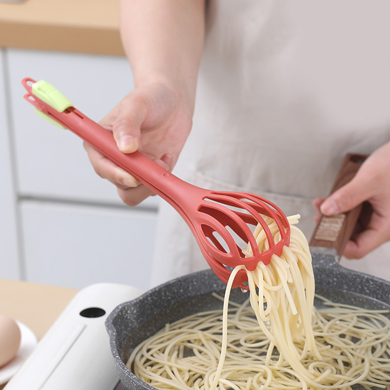 Multifunctionele Eierklopper Garde Melkpasta Tang Voedselclips Mixer Handmatige Roerder Keukencrème Bakgereedschap Keukenaccessoires