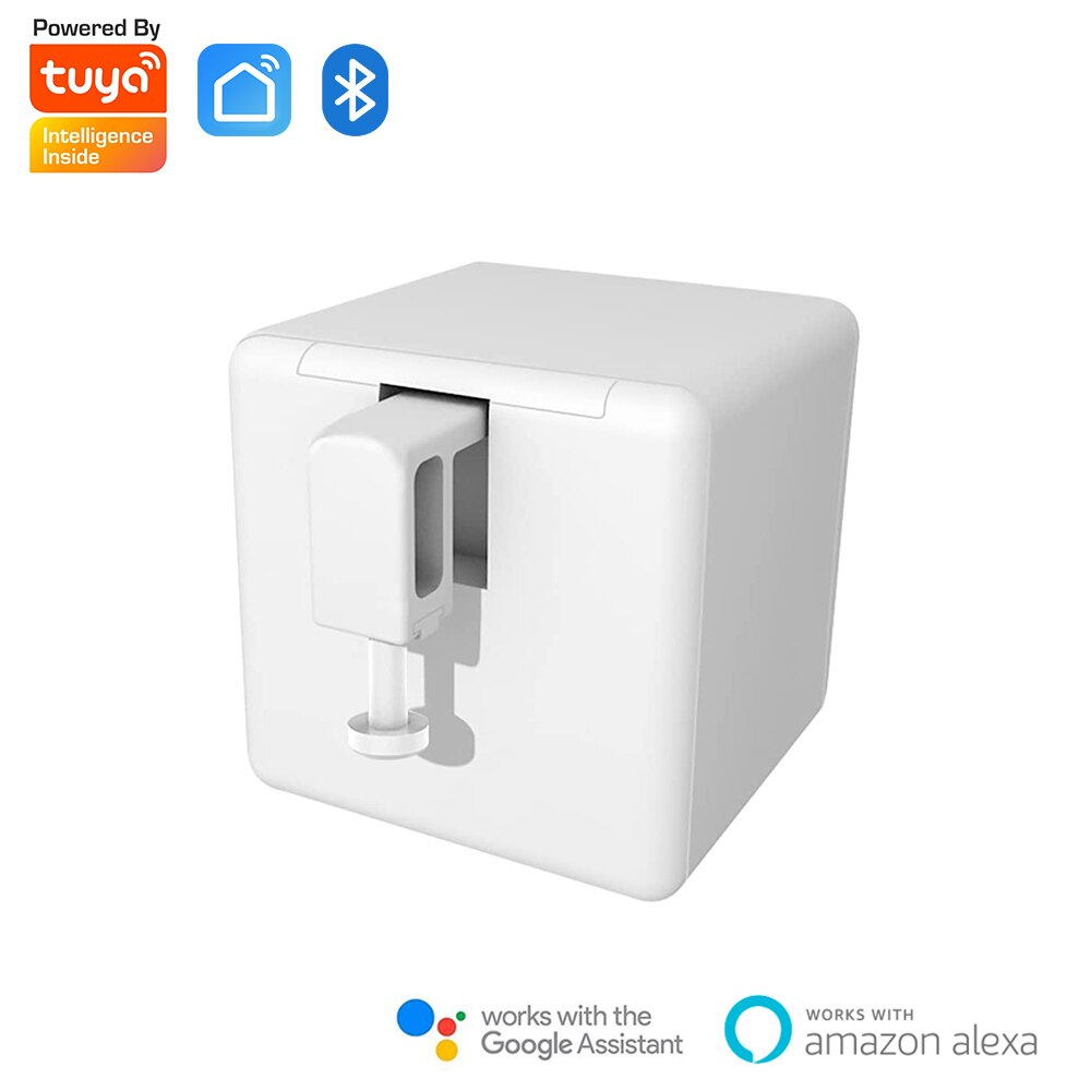 Tuya Bluetooth Smart Fingerbot Schakelaar Bot Knop Pusher Afstandsbediening Smart Home App Voice Control Voor Alexa Google Assistent: Fingerbot Switch Bot