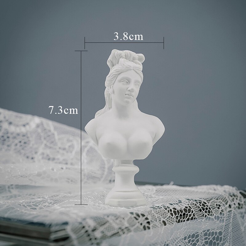Modelo de yeso, mitología griega, Giuliano, Apollo, Venus, Soraka, cabeza de resina, sesión de fotos, fondo decorativo, accesorios de fotografía: Soraka model