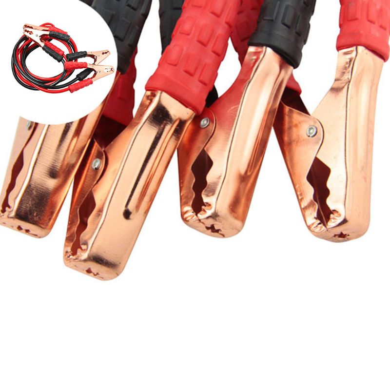 Cable de puente para batería de coche, Cable de carga de 500 amperios, 2M, para furgoneta, camión, #425