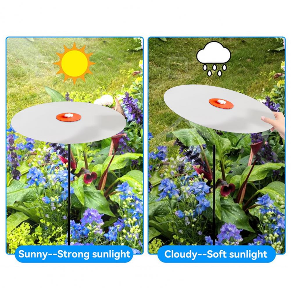 Sombrilla para plantas de 30cm, parasol con altura ajustable, impermeable, reutilizable, para exteriores, disco de sombra para plantas