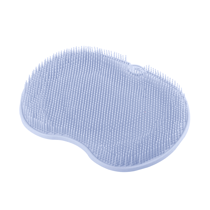 Brosse de Massage exfoliante pour douche, salle de bain, coussinets de Massage des pieds, brosse de Massage du dos paresseux, lavage du corps, outil de bain: Bleu