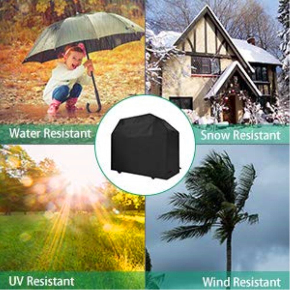 Waterdichte Bbq Grill Barbeque Cover Weber Outdoor Regen Grills Barbacoa Anti Dust Protector Gas Houtskool Elektrische Barbe Cover Bag