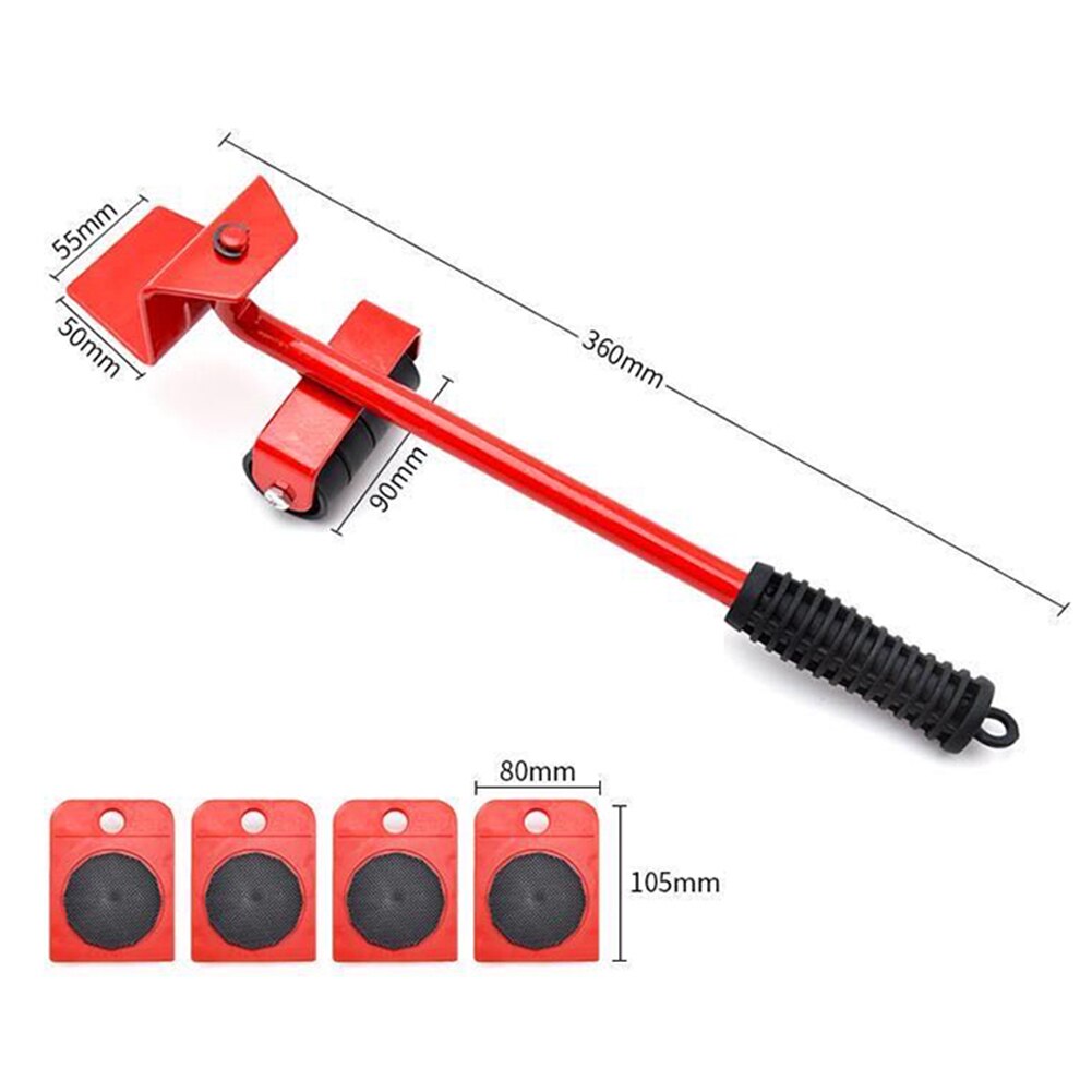 Furniture Heavy Object Transfer Tool Furniture Moving Transport Set Lifter