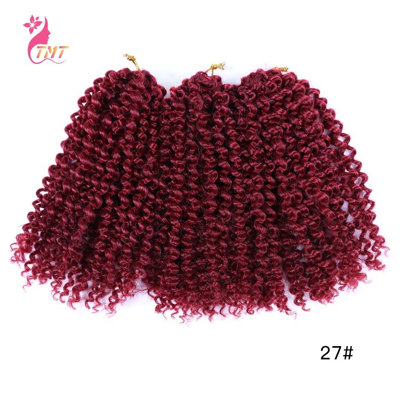 Marly Jerry Curl Jamaicaanse Bounce Gehaakte Vlechten Haar Ombre Synthetische Lente Twist Vlechten Haar Exrensions Voor Zwarte Vrouwen: TBUG