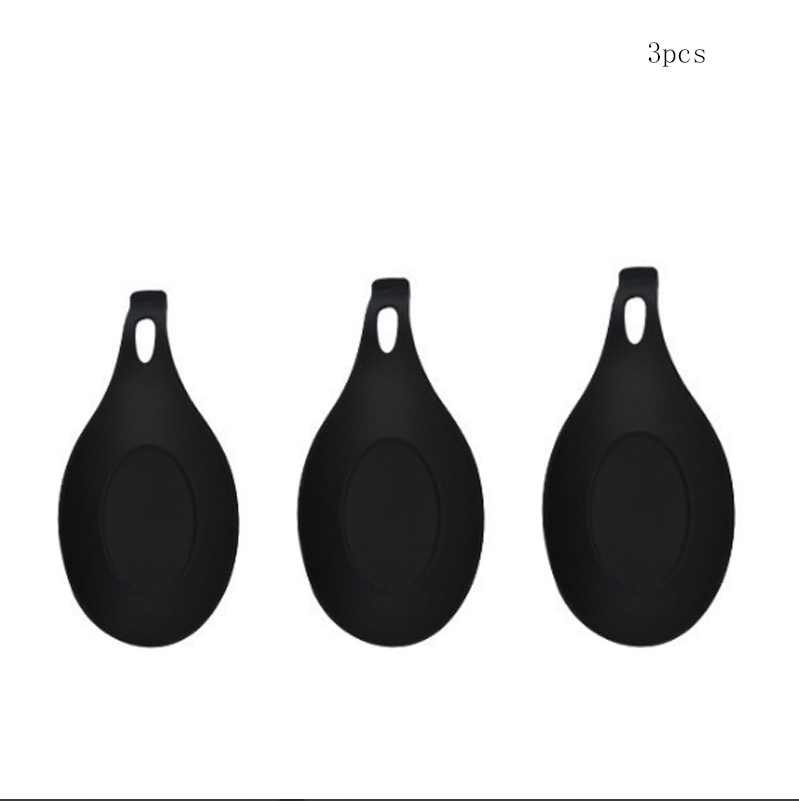 Support de spatule repose-cuillère en Silicone, résistant à la chaleur, plateau de napperon, outils de cuisine, offre spéciale: MULTI