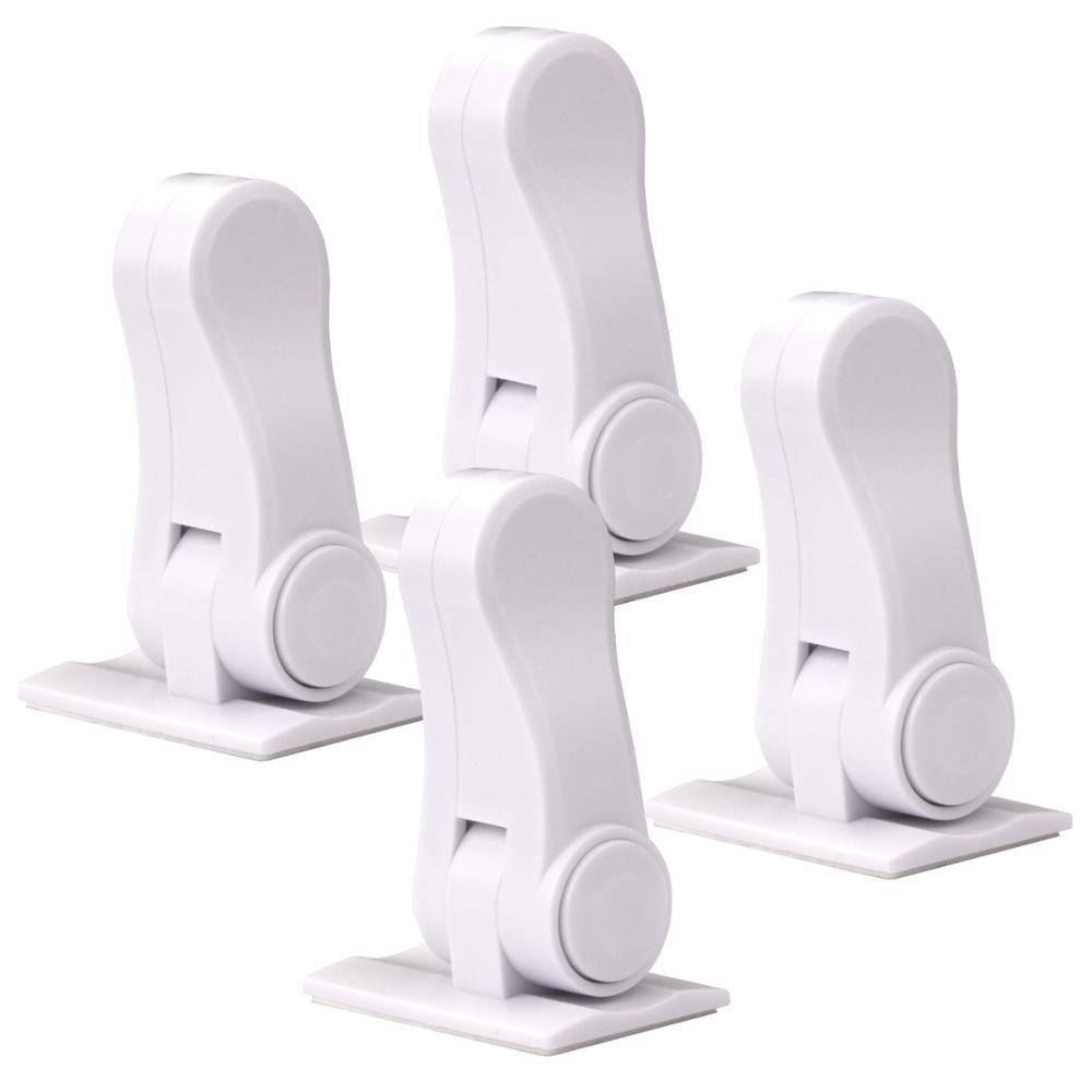 4Pack Door Lever Child Lock, Baby Proofing Door Locks Deter Kids Pets from Opening Handle Doors &amp; Getting Locked in Rooms: 4pcs