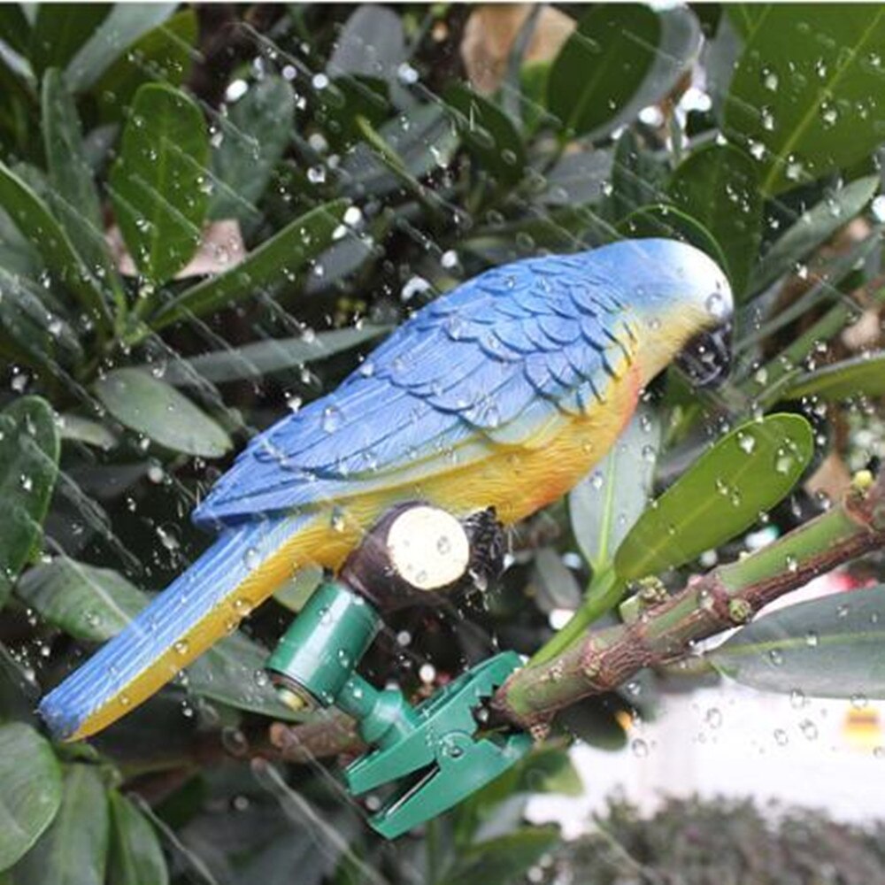 Lampe LED solaire en forme d&#39;oiseau, avec pince, luminaire décoratif d&#39;extérieur, idéal pour un jardin, un sentier, une pelouse, un Patio, une place publique ou une plante en pot