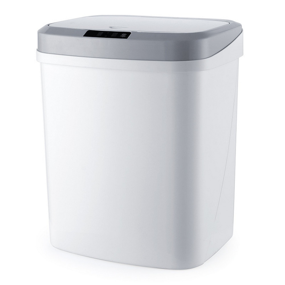 Automatic Intelligent Trash Can Bathroom Rectangular Sensory Bucket Garbage Waste Bin Sensor Home Living Touch Rubbish Storage