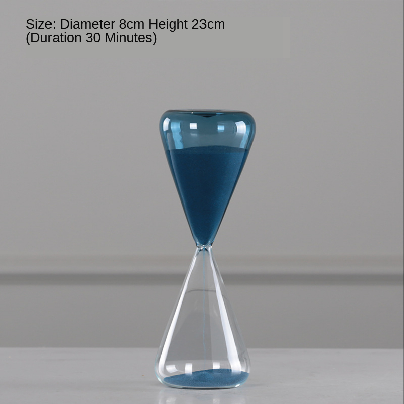 Home furnishings 60 minutes hourglass 30 minutes time recorder 10 minutes blue hourglass time countdown hour glass sand timer: 30min