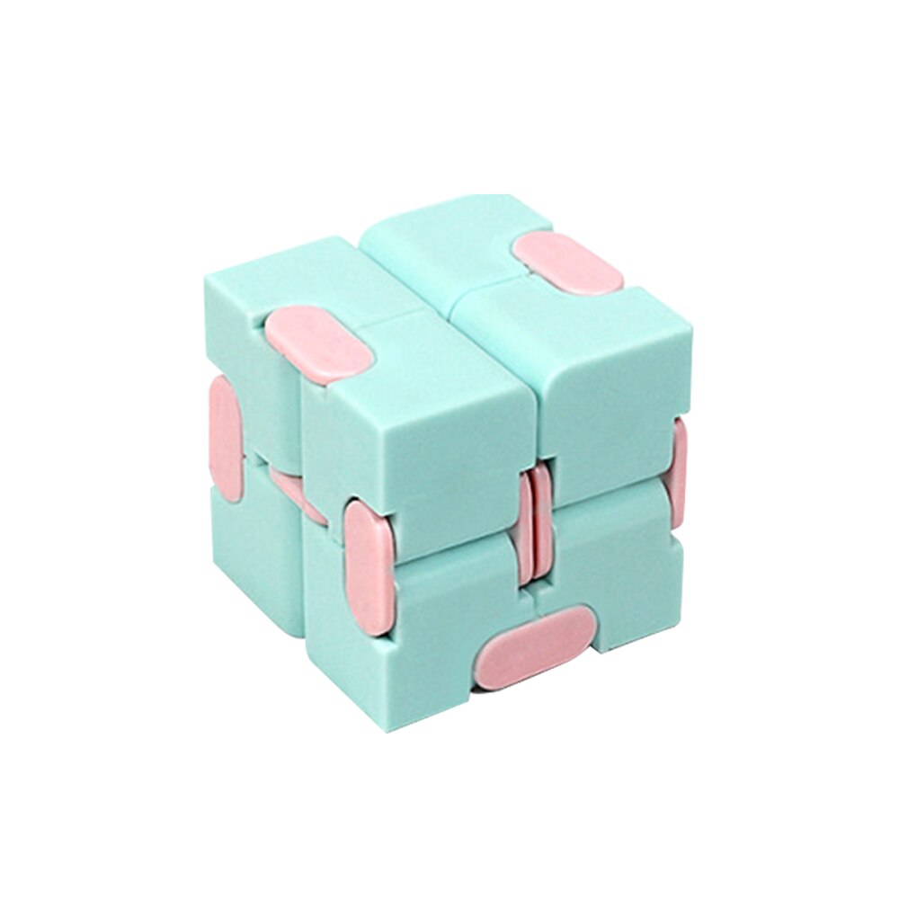 Four corner maze fidget puzzle toys depression suppression toy fun hand game stress brain teaser: Blue