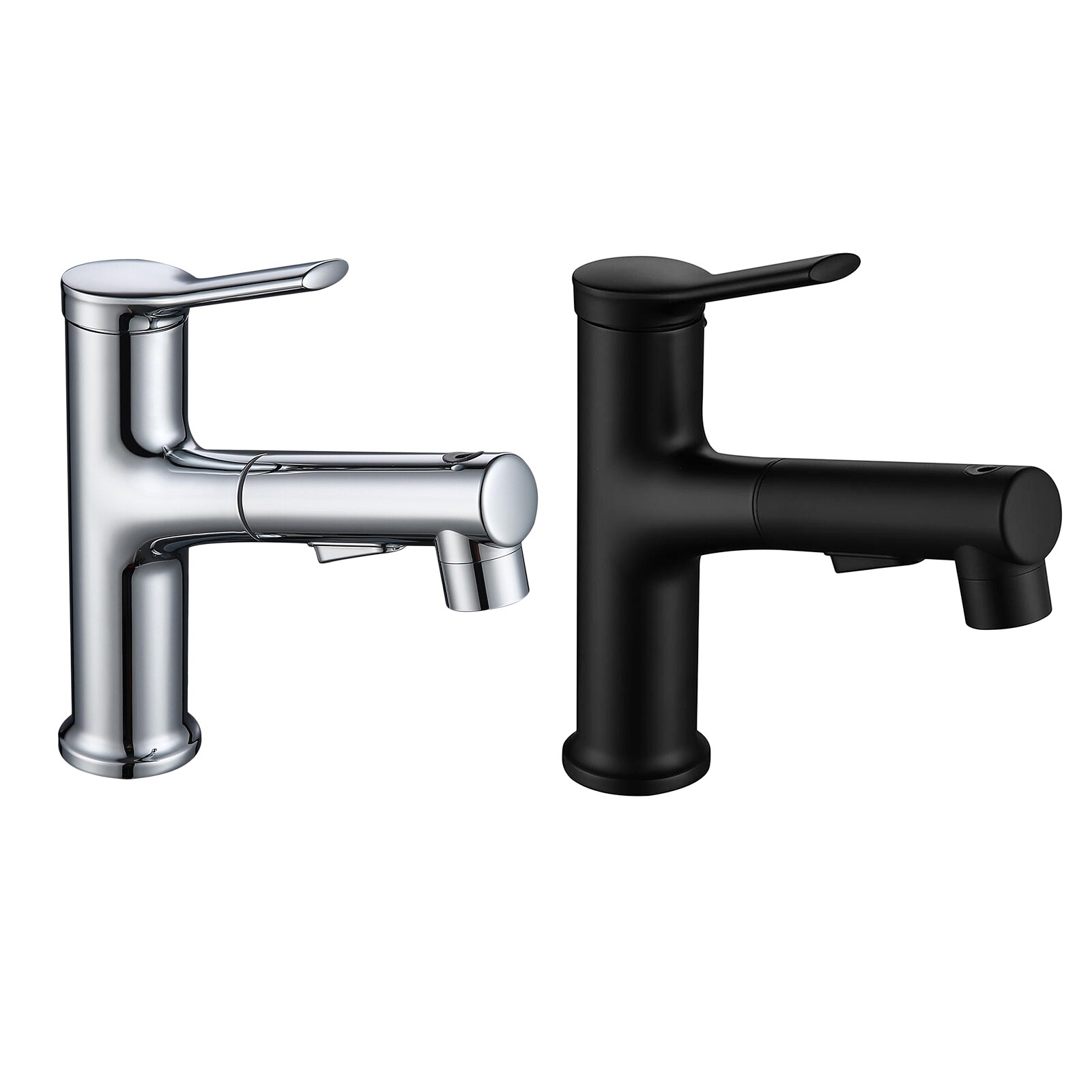 HomeLava Retro Badkraan met Handdouche Zwarte Wandmontage Nostalgie voor Badkamer