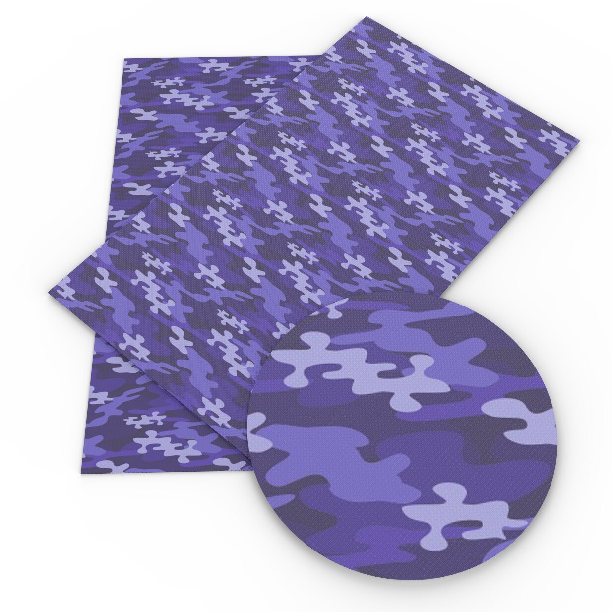 Tela de piel sintética con estampado de camuflaje y leopardo, hojas de cuero sintético para bricolaje, lazos hechos a mano, textil para el hogar, 20x33cm, 1Yc7708: 1092679001